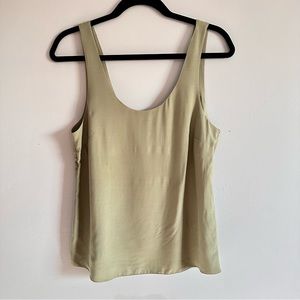 Asos olive green Tank Top blouse